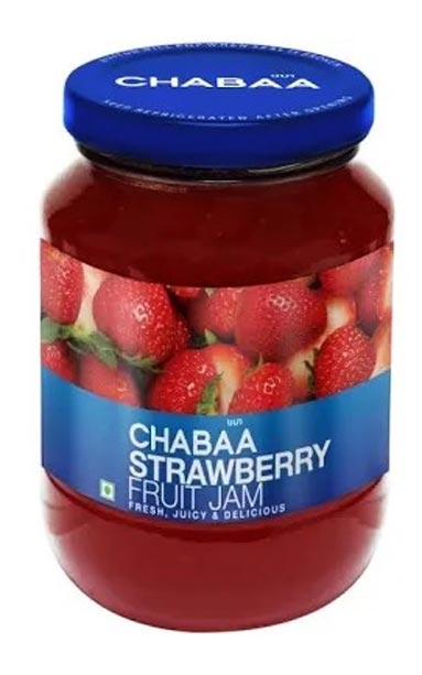 Chabaa Strawberry Fruit Jam Btl 240 gm